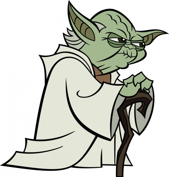 Desenho de Yoda