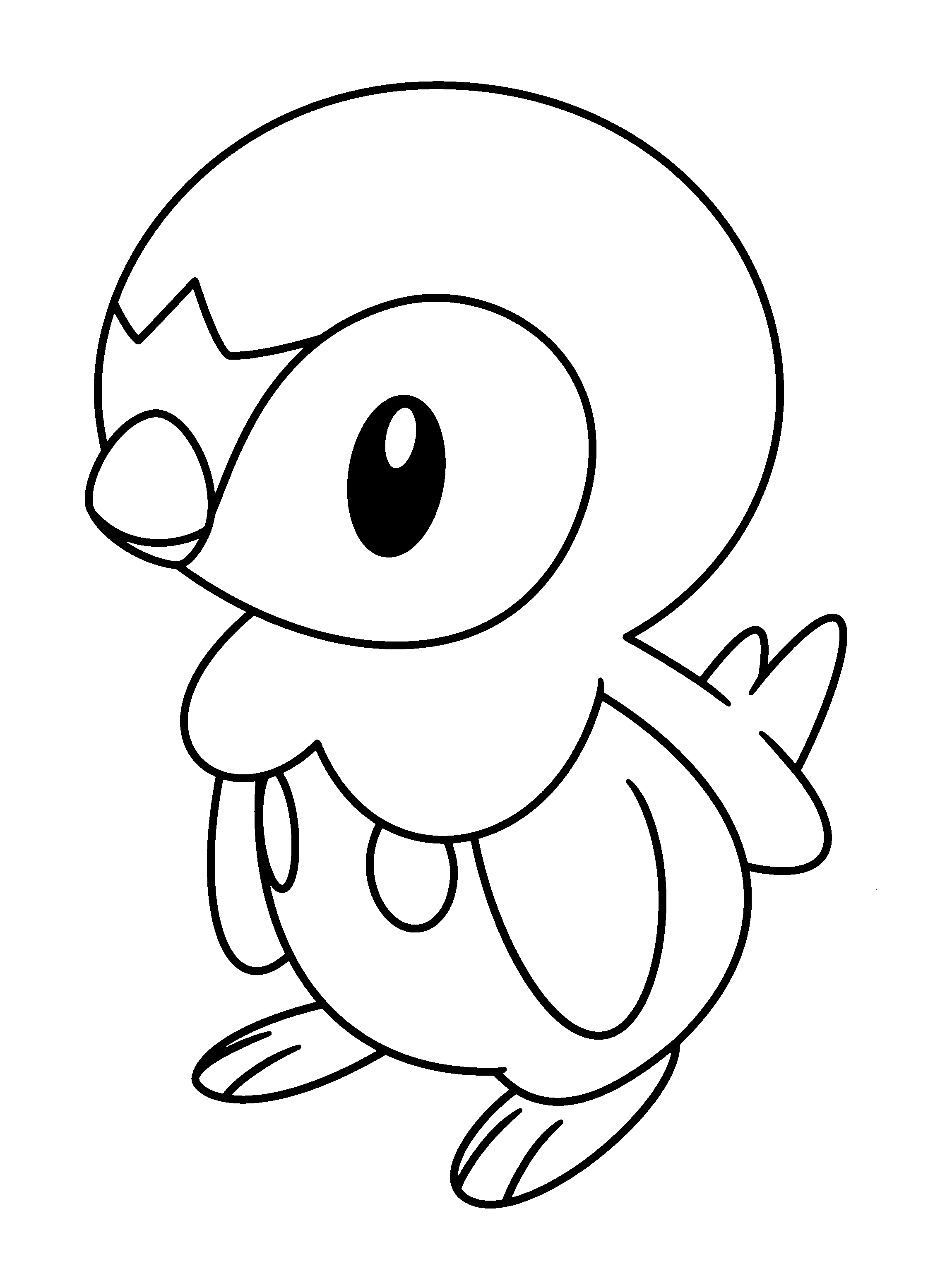 Tiplouf Coloriage Tiplouf Pokemon à Imprimer Et Colorier