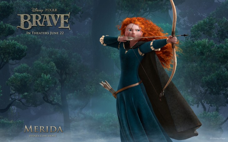 Merida Rebeliantka Disneya