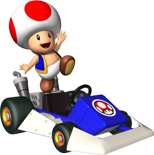 Toad Mario Kart
