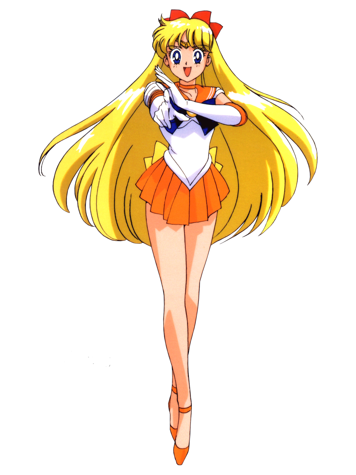 Sailor Vènus ou de son vrai nom Minako Aino (Mathilda) est une héroïne.