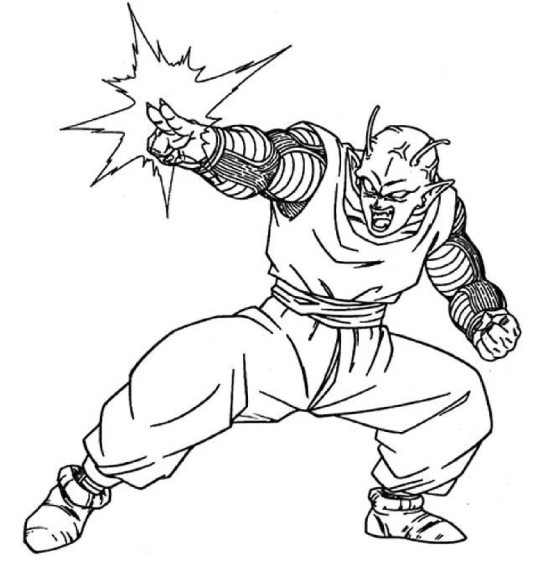 Piccolo coloring page