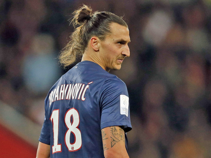 Zlatan Ibrahimovic PSG number 18