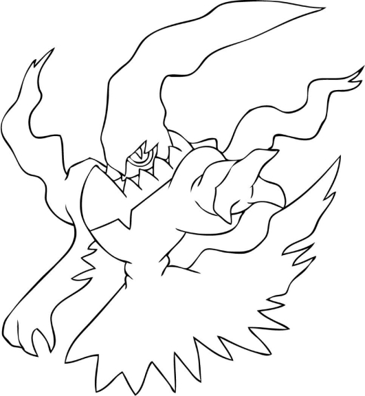 Coloriage Darkrai