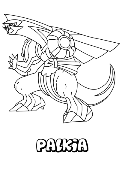 Coloriage Palkia