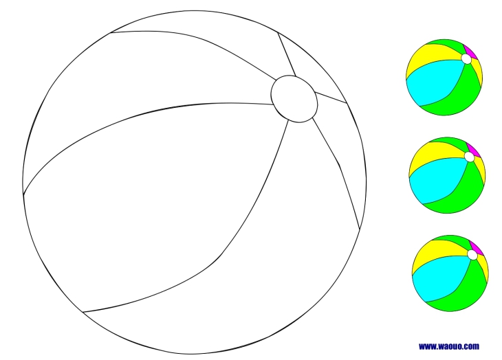 Malvorlage Wasserball