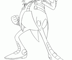 Coloriage Dr Robotnik Dr Eggman