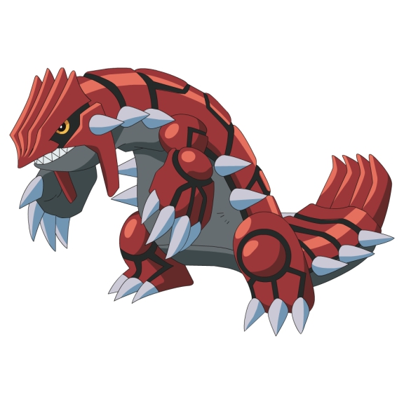 Legendární Pokémon Groudon