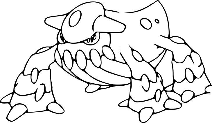 Heatran Página para colorear