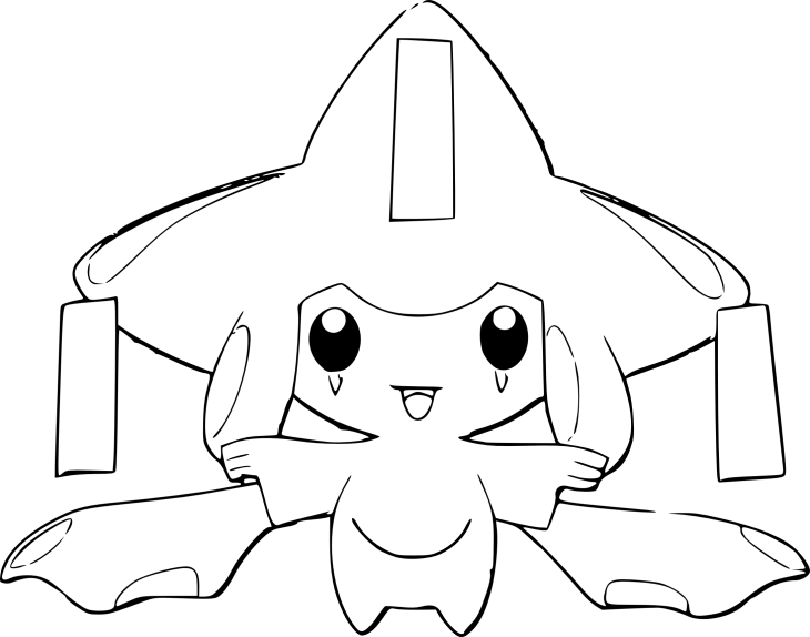 Coloriage Jirachi