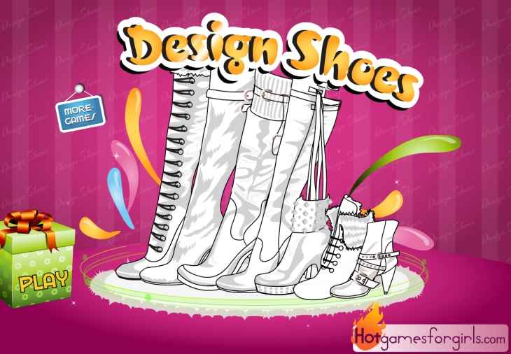 Shoes coloring game