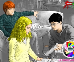 Coloriage Harry Potter en ligne