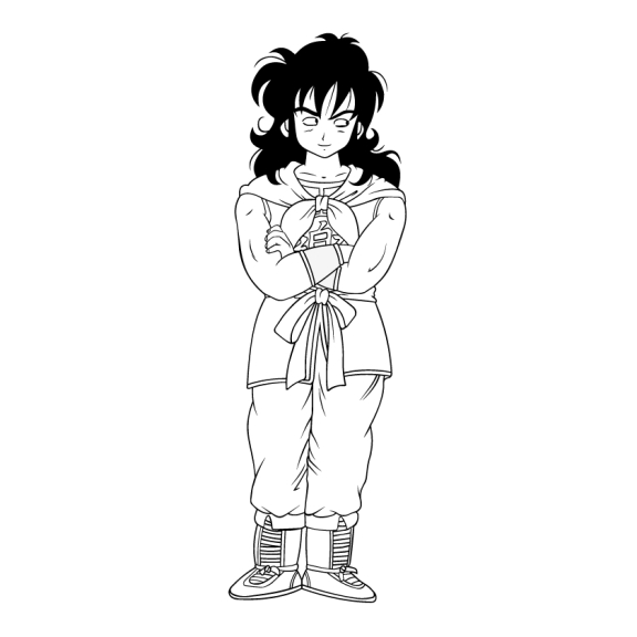 Dibujos Para Colorear De Yamcha De Dragon Ball