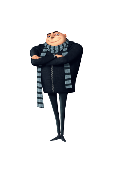 Gru eu, vilão feio