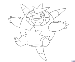 Coloriage Pokemon Boguerisse