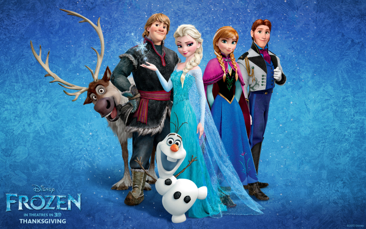 Frozen characters