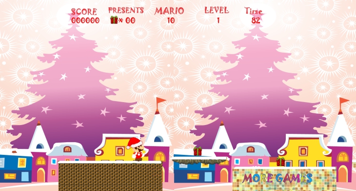 Mario père noël jeu