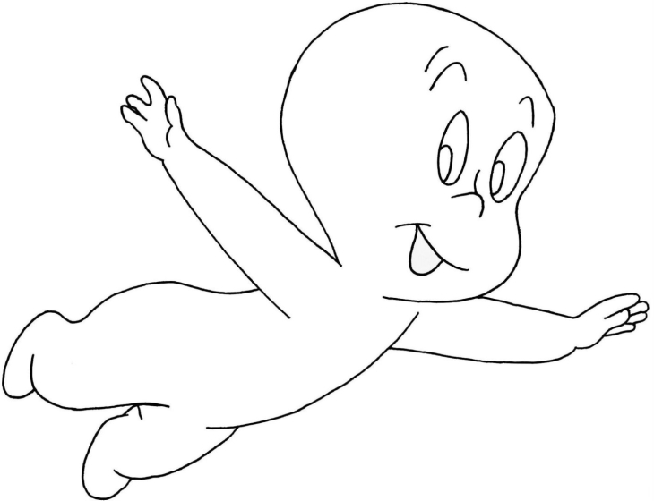 Coloriage Casper