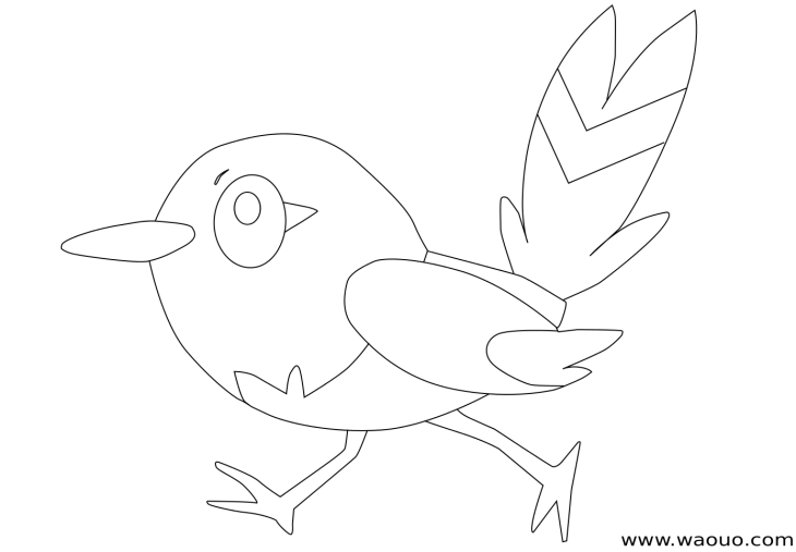 Passerouge coloring page