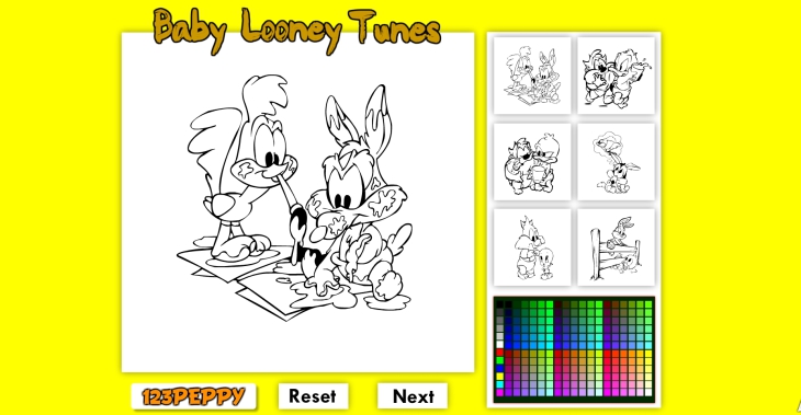 Coloriage Baby Looney Tunes en ligne