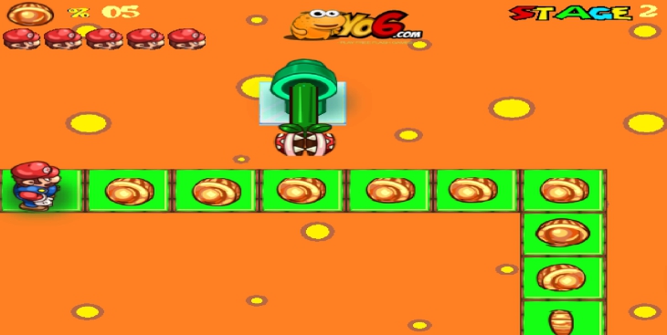 Mario photo labyrinthe