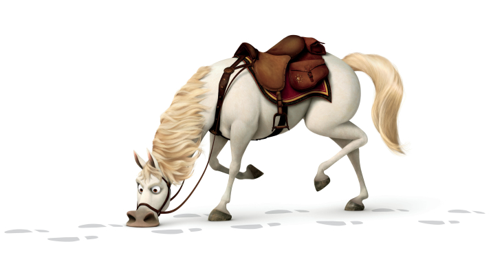 Maximus horse in Rapunzel