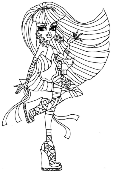 Cleo de Nile coloring page