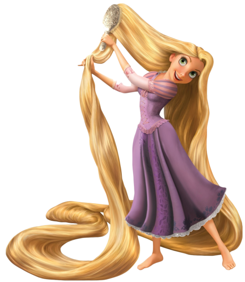 Rapunzel hår