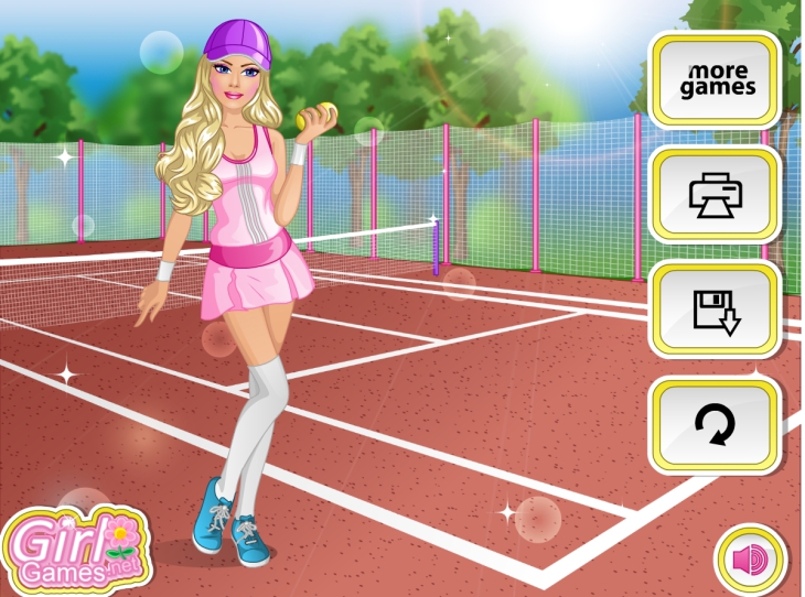Tennis woman Barbie