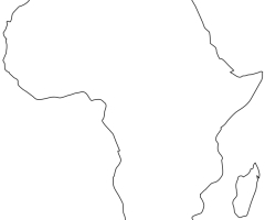 Carte Afrique imprimer