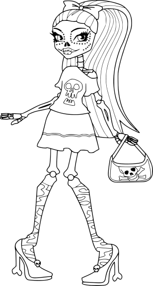 Coloriage Skelita