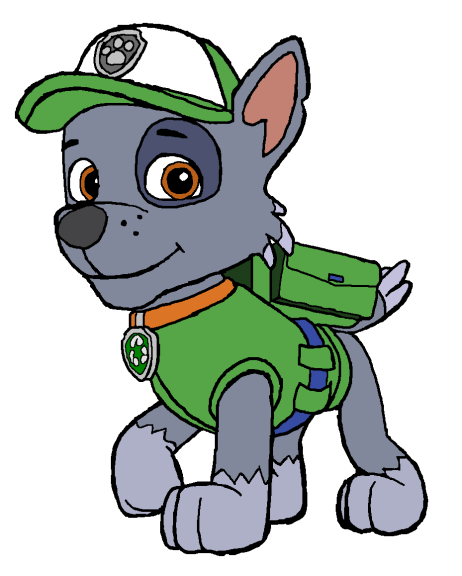 Rotsachtige Paw Patrol