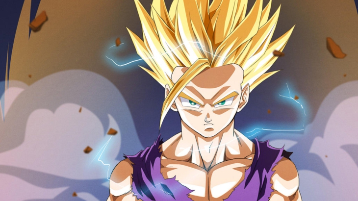 Sangohan adolescente super sayen 2