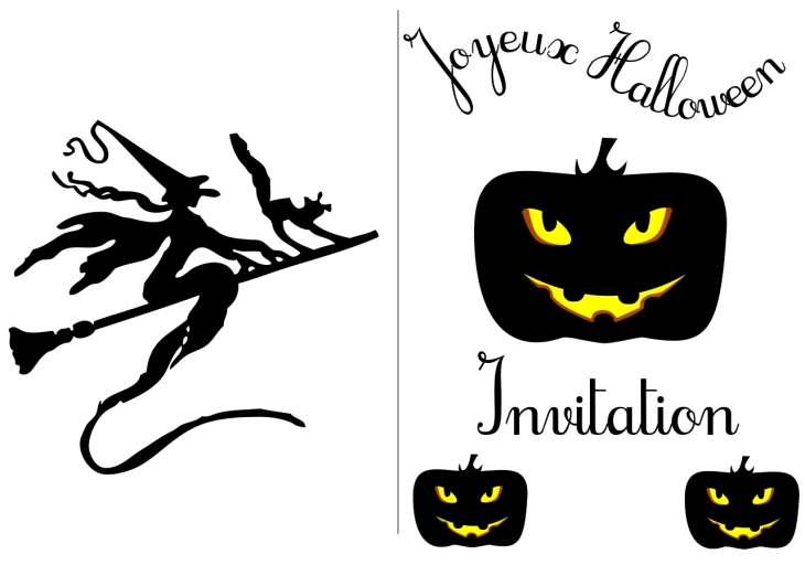 Carte Halloween imprimer