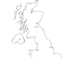 Carte Royaume-Uni
