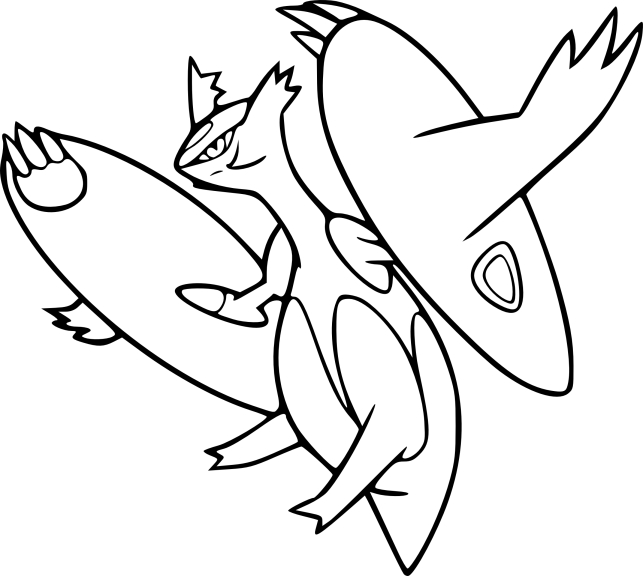 Coloriage Mega-Latias