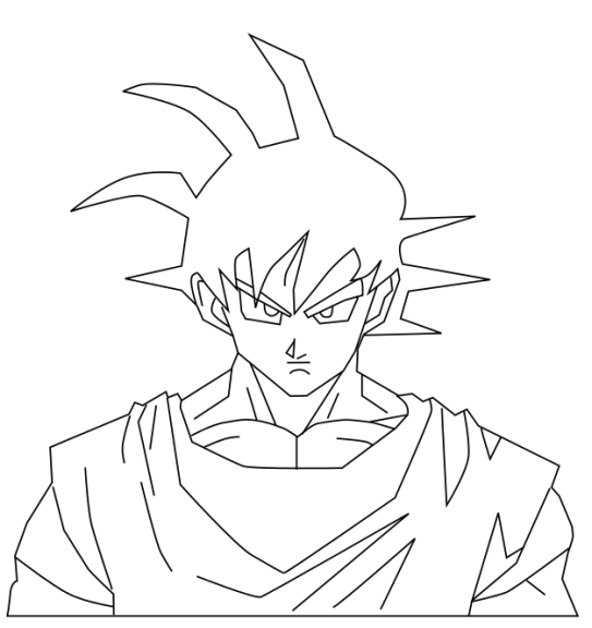 Coloriage Son Goku