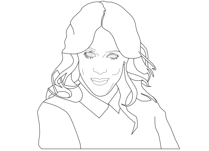 Violetta coloriage