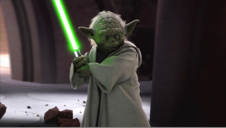 Yoda sabre