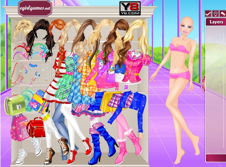 Barbie school