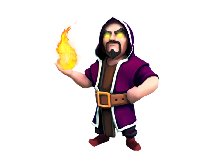 Clash of Clans wizard