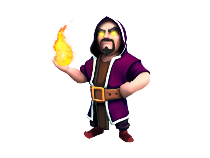 Clash of Clans-wizard