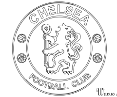 Coloriage logo Chelsea