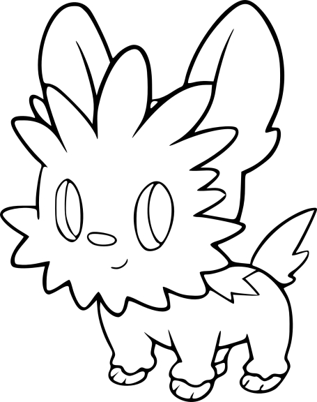 Coloriage Ponchiot