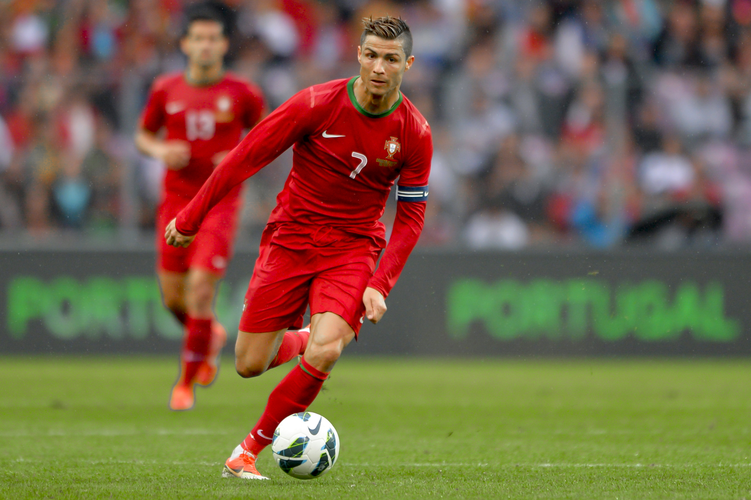 Coloriage Cristiano Ronaldo foot à imprimer et colorier