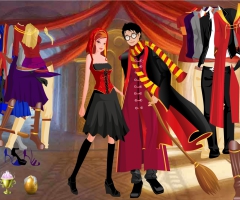 Harry Hermione habillé