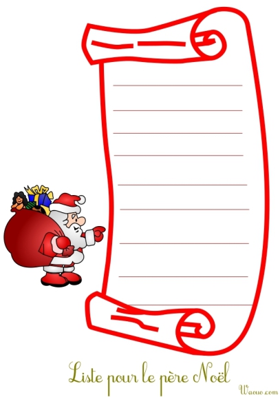 lista de navidad