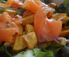 Salade saumon