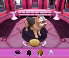 Barbie salon chiens