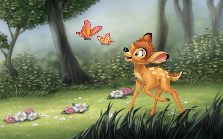 Bambi-Hintergrundbild